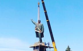 Good Bye, Lenin! Ukraine Dismantles Its Largest Monument to the Communist Leader
