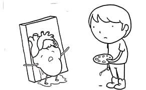 An Artist Checks What's Vital