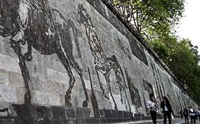 Locating William Kentridge's Massive Mural in the Roman Landscape