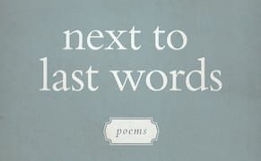 Reader's Diary: Daniel Hoffman's ‘Next to Last Words’