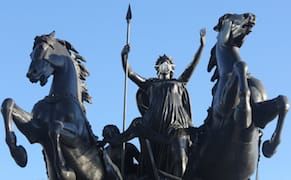 Activists Strap Artist-Made Pollution Masks on London's Statues