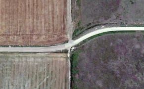 Aerial Views of Where America’s Grid Bends to the Curvature of the Earth