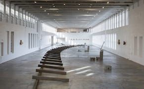 Stone and Steel Sculptures Tap into a Museum’s Industrial Roots