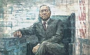 Kevin Spacey Temporarily Joins George Washington at the National Portrait Gallery