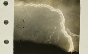 The First Photographs of Lightning Crackle with Electric Chaos