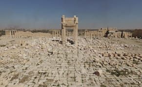 Aerial Photos of Palmyra Show Extent of Damage Done by ISIS