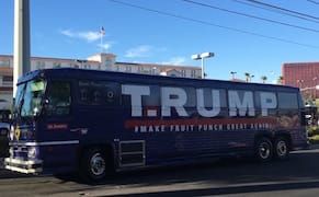 Anti-Trump Art Bus Dons Disguise to Deter Attacks from Confused Trump Haters