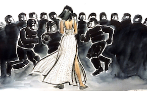 An Art Historical Perspective on the Baton Rouge Protest Photo that Went Viral