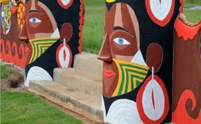 The Grand Reopening of a Georgia Fortune Teller's Psychedelic Art Environment