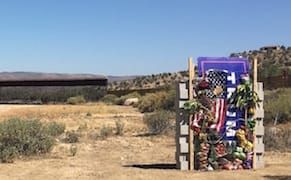 Artists Start to Build Trump’s Border Wall, Using Anti-Trump Art