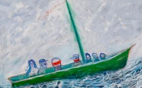 A Poet’s Paintings, In and Out of the Void