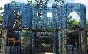 A Village in Panama Built Out of Plastic Bottles