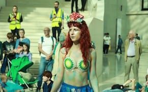 Anti-BP Protesters Release Pirates, Merpeople, and the Kraken at the British Museum