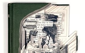 Encyclopedias Transformed into Dazzling, Dada-Inspired Sculptures