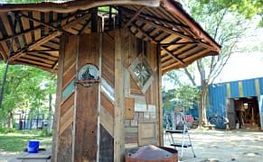 A Village of Musical Architecture Inaugurates Its First Permanent Space