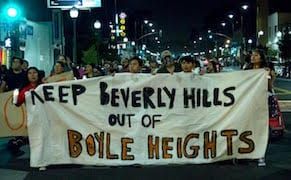 Activists in LA’s Boyle Heights Serve Galleries with Eviction Notices