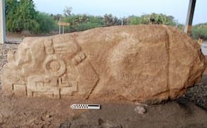 Centuries-Old Crocodile Stone Discovered in Mexico