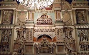 An Orchestrion at the Museum Speelklok (all photos by the author for Hyperallergic unless indicated otherwise) (click to enla