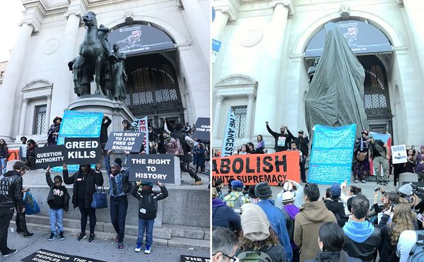 #DecolonizeThisPlace Demands Removal of Natural History Museum’s Roosevelt Statue [UPDATED]