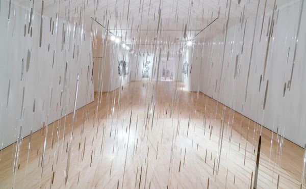 Stilling the Wind and Rain as Suspended Metal