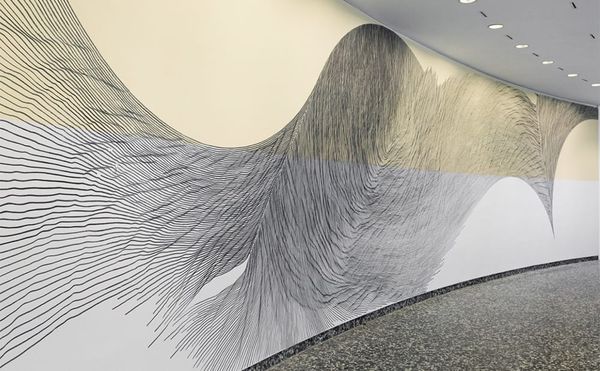 A Visual Artist Creates Lyrical, Linear Poetry