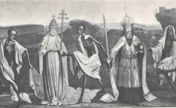 A Lost 15th-Century Mural that Depicted Death's Indiscriminate Dance