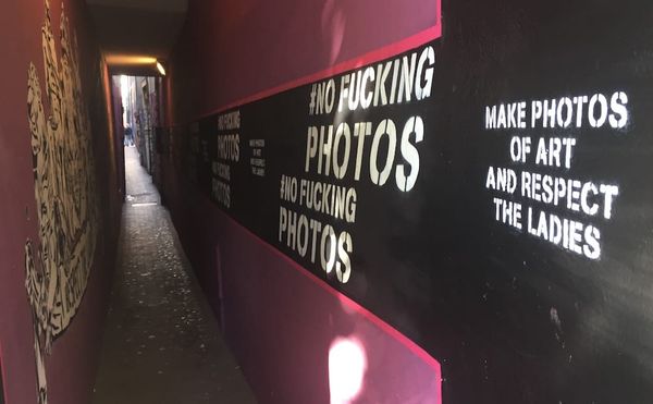 In Amsterdam’s Red Light District, Street Artists Tell Tourists: “No Fucking Photos"