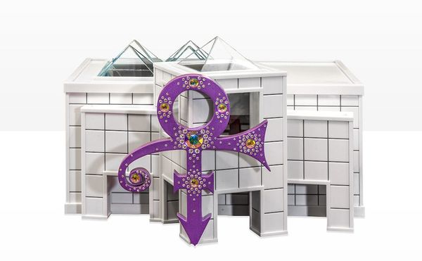 Prince's Urn Is a 3D-Printed Model of His Home and Studio