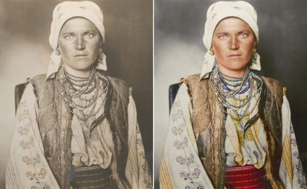 Newly Colorized Portraits of Immigrants Photographed by an Ellis Island Clerk