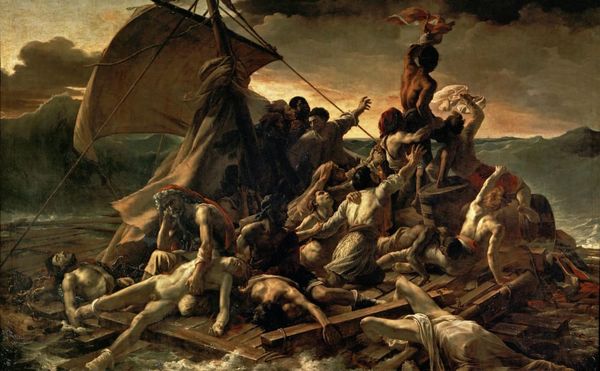 The Real Corpses That Served as Models for the Doomed Crew of the "Raft of the Medusa"