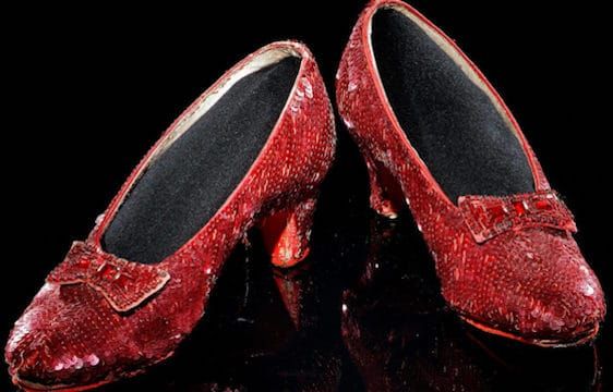 A Love Note to Dorothy's Ruby Slippers from 'The Wizard of Oz'