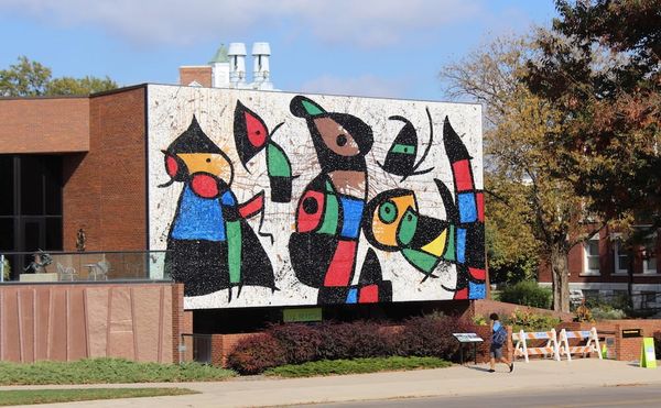 Miró’s Only Marble and Glass Mural Is Restored