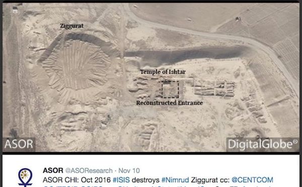 ISIS Leveled Ancient Assyrian Ziggurat