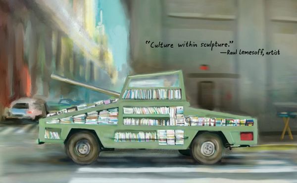 Illustrating the Greatest Bookstores in the World