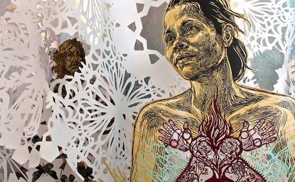 Glimpses of the Afterlife in Swoon’s New Installation