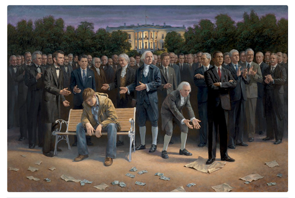 Fox News Host Buys an Anti-Obama Painting [UPDATED]