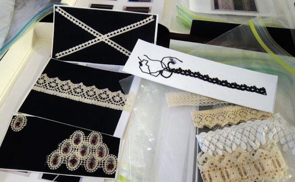 Musical Compositions Stitched from Lace Patterns