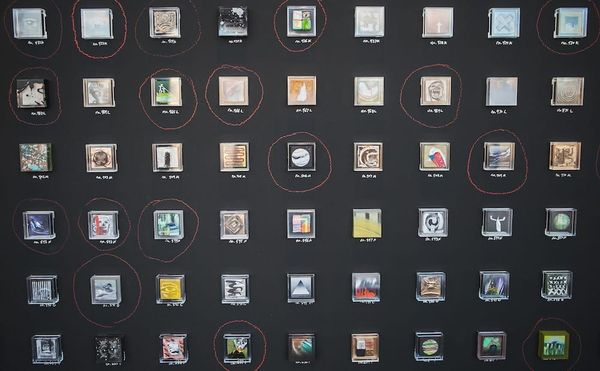 Decoding Painted Constellations of Tiny, Mysterious Symbols