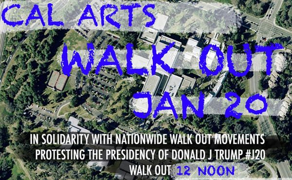 CalArts Students Prepare to Walk Out During #J20 Strike