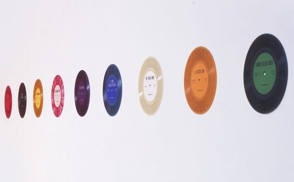 Jack Goldstein, "A Suite of 9 Seven-Inch Records" (1976) (image courtesy 1301PE, Los Angeles)