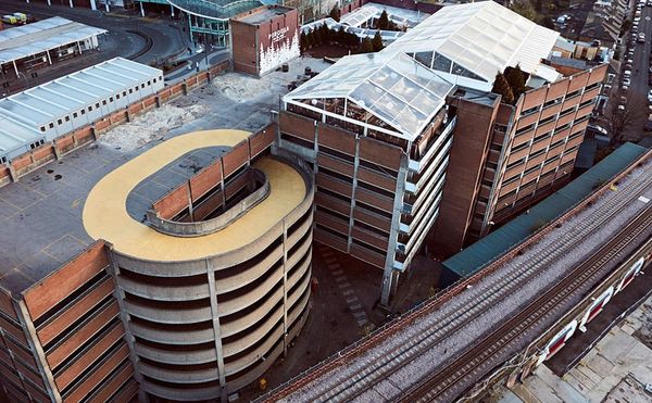 Highlighting an Abandoned Parking Lot in Gold Before It’s Gone
