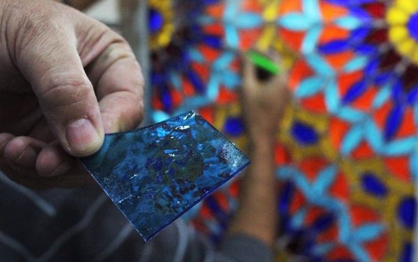 Inside the Gypsum-Window Workshop at Jerusalem's al-Aqsa Mosque
