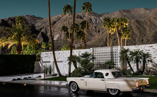 Photographing Palm Springs Modernism by Moonlight