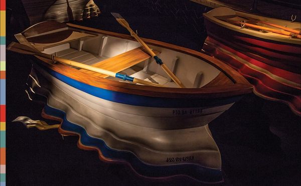 Leandro Erlich's 'Port of Reflections' at the Neuberger Museum of Art