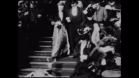 The Only Known Film Footage of Marcel Proust, or Proust Descending a Staircase