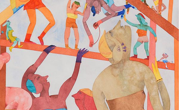 A Ribald World of One’s Own: The Watercolors of Gladys Nilsson