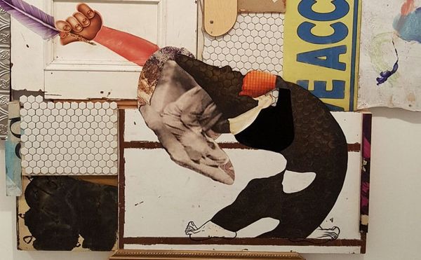 Mocking Materialism with Collage