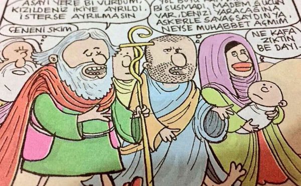 Turkish Publisher Shuts Down Magazine for Printing Moses Cartoon