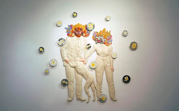 An Indonesian Artist Paints Fundamentalists as Buffoons and Monkeys