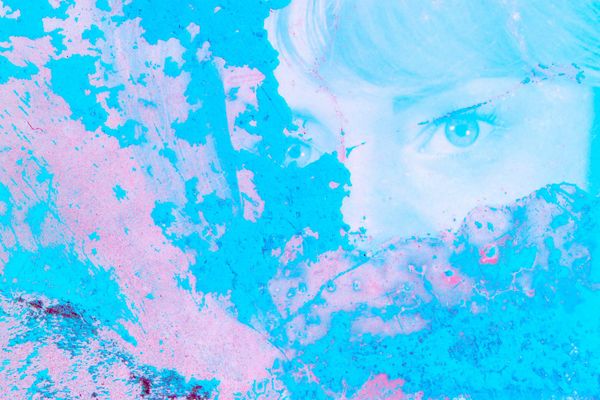 Drenching Found Negatives in Washes of Vivid Color